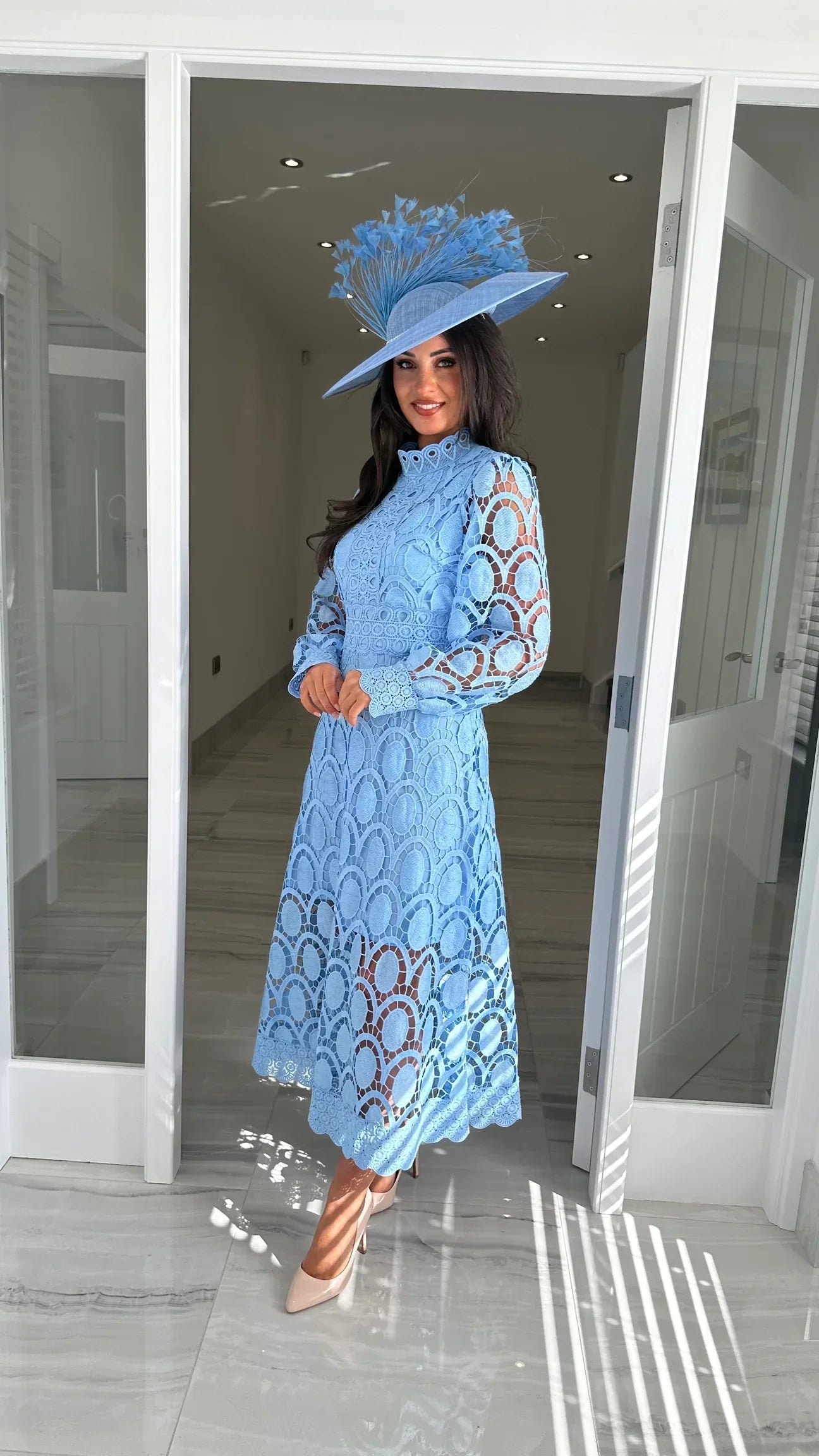 Alicia | Long Sleeve Lace Dress