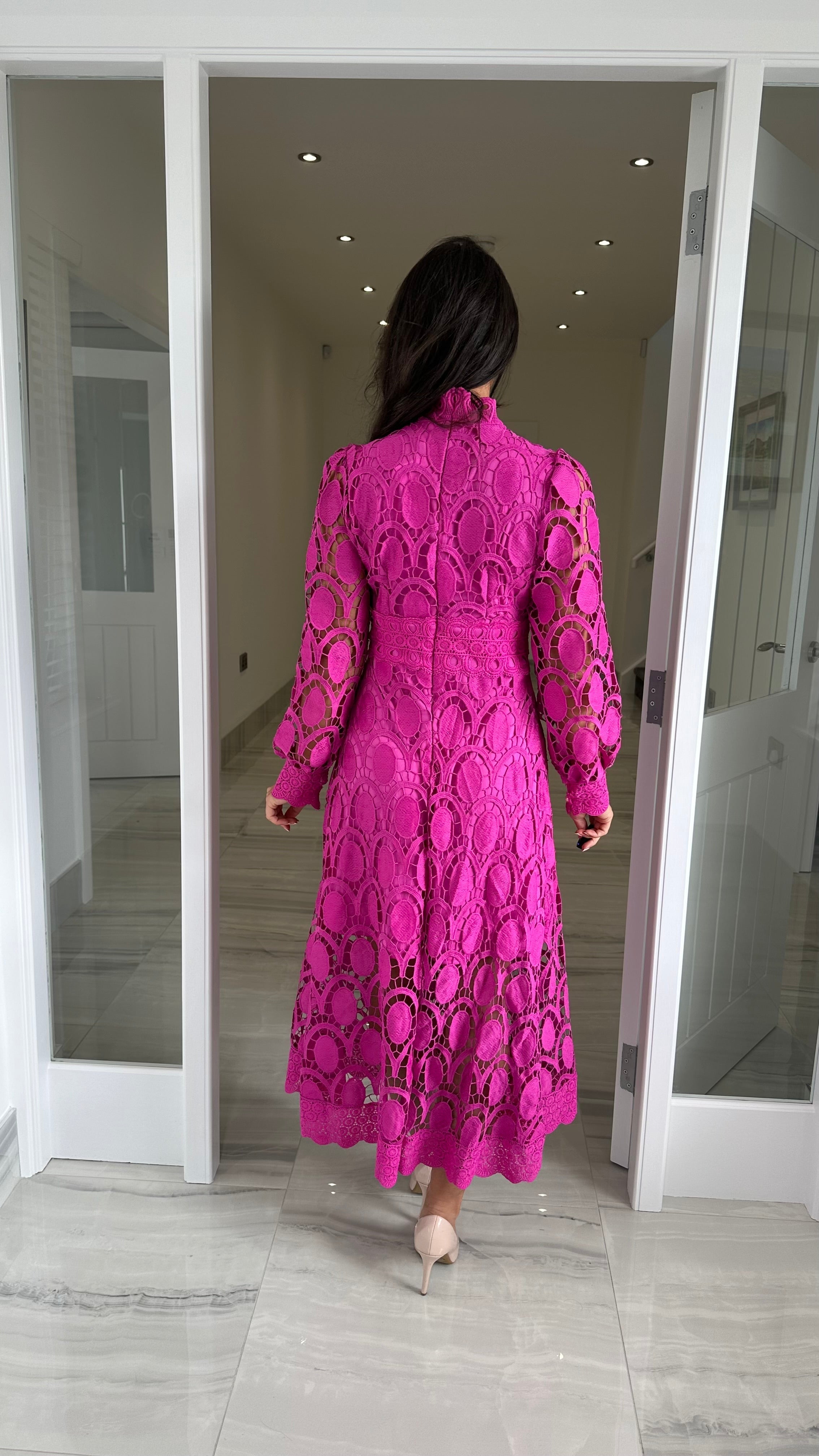 Alicia | Long Sleeve Lace Dress