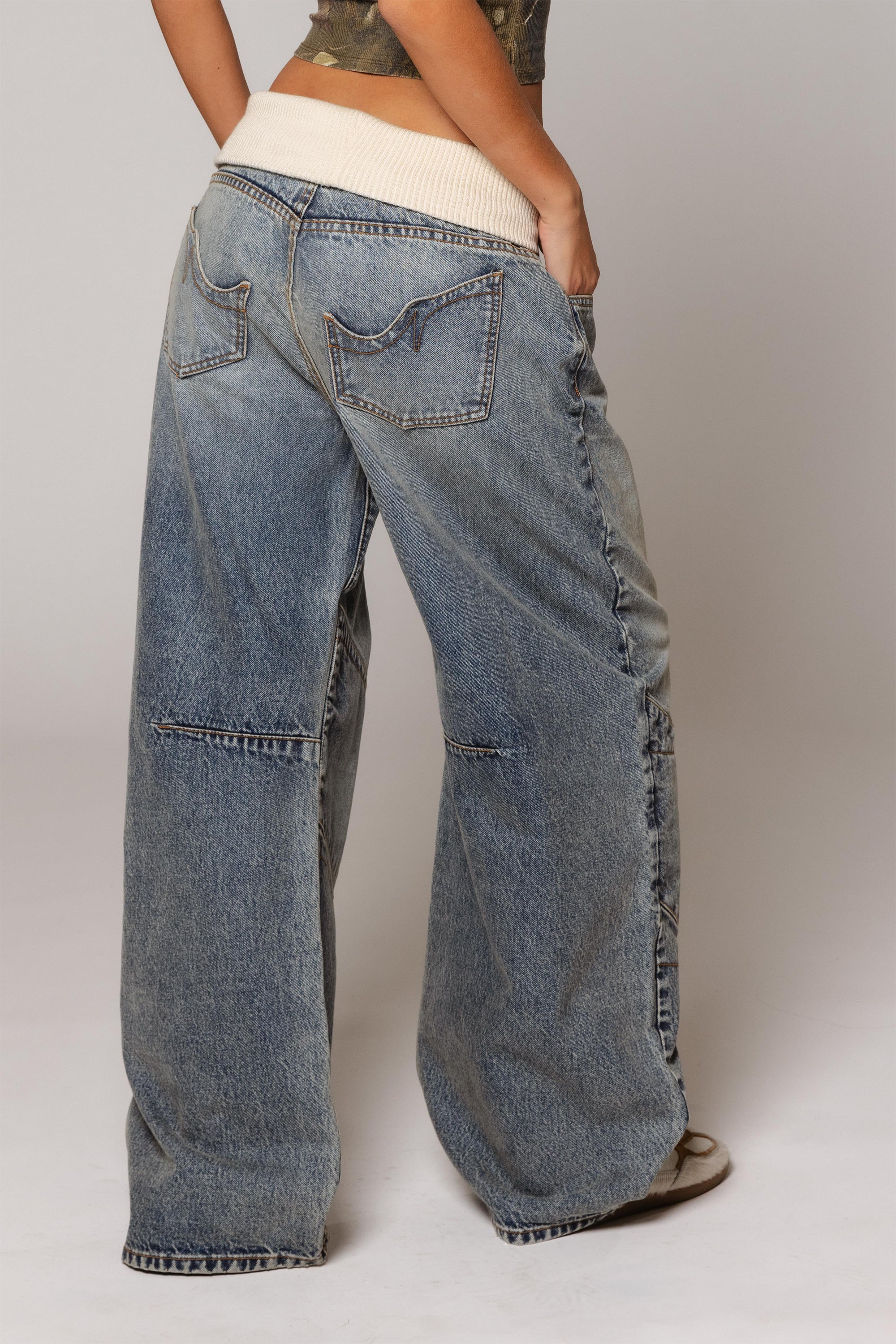 Lara Low Waistband Jeans