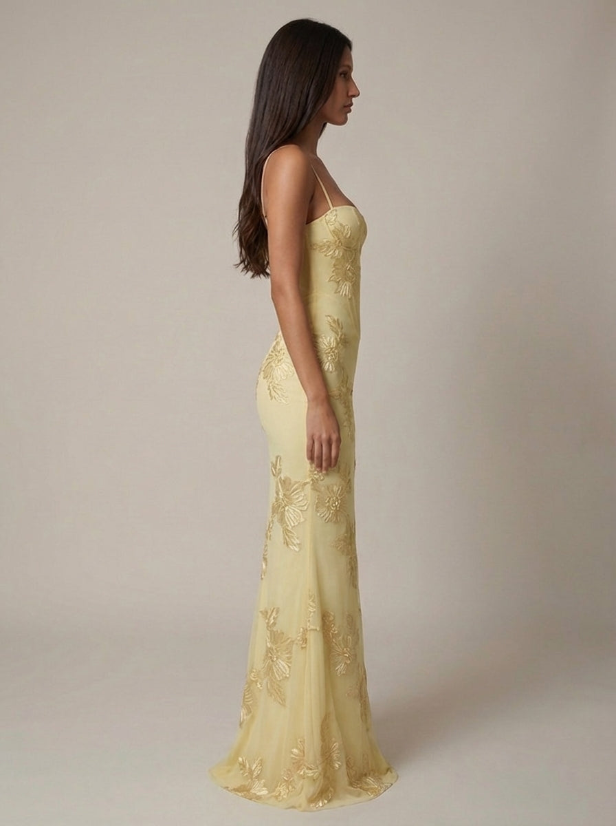 Rosetta Maxi Dress yellow