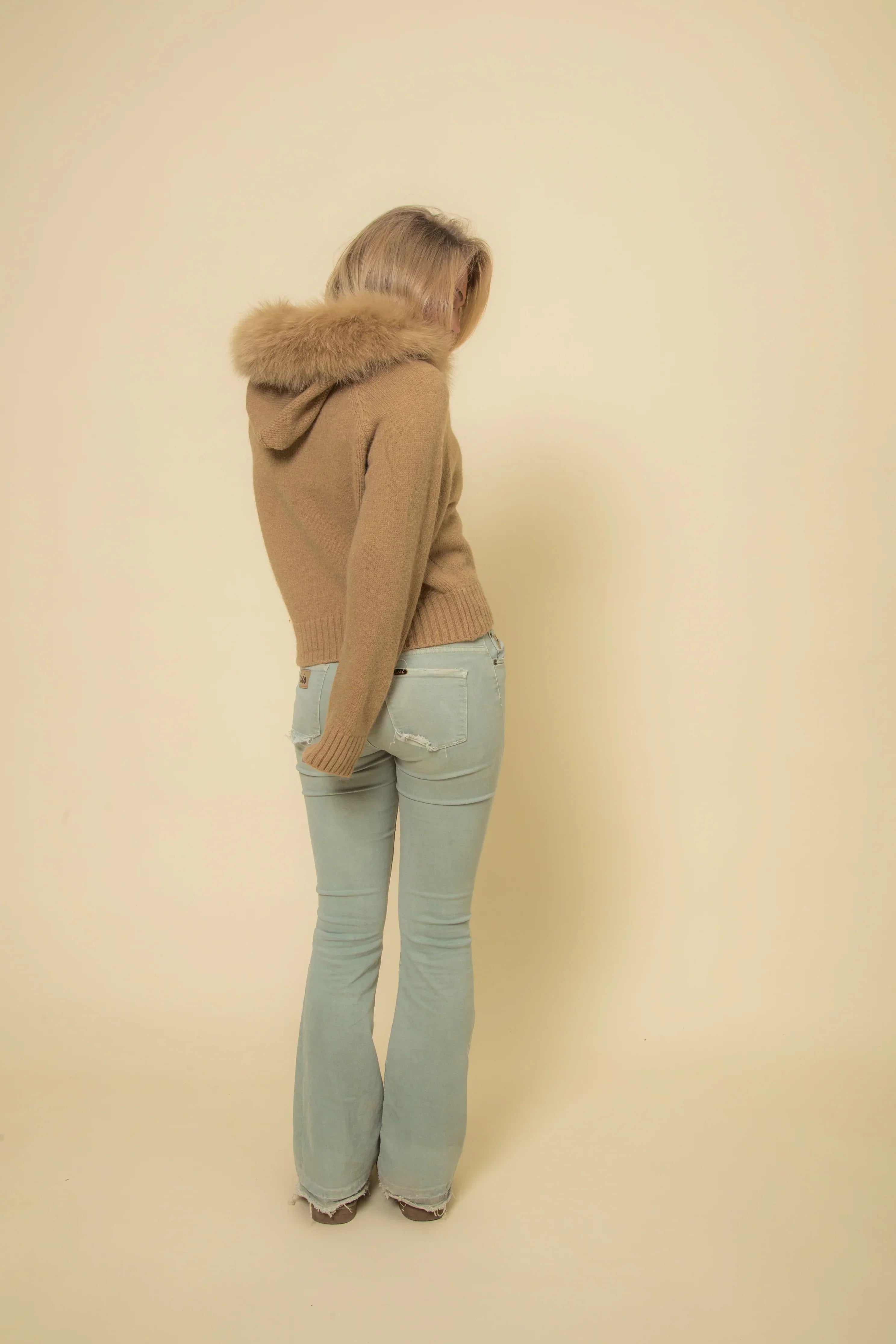 Faux Fur Sweater