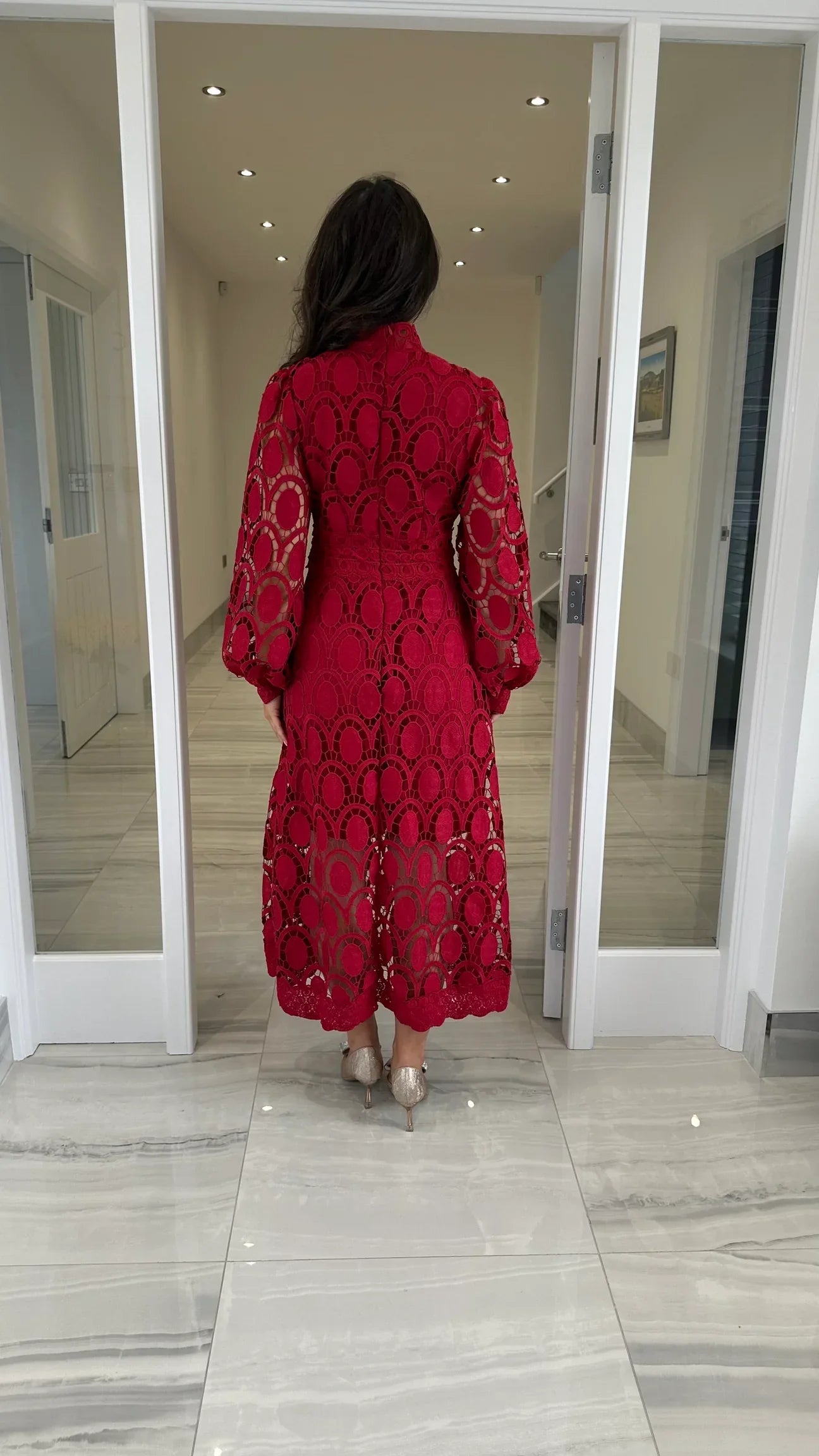 Alicia | Long Sleeve Lace Dress