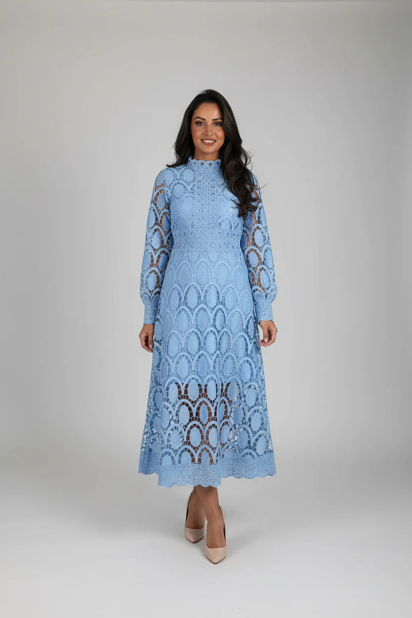 Alicia | Long Sleeve Lace Dress