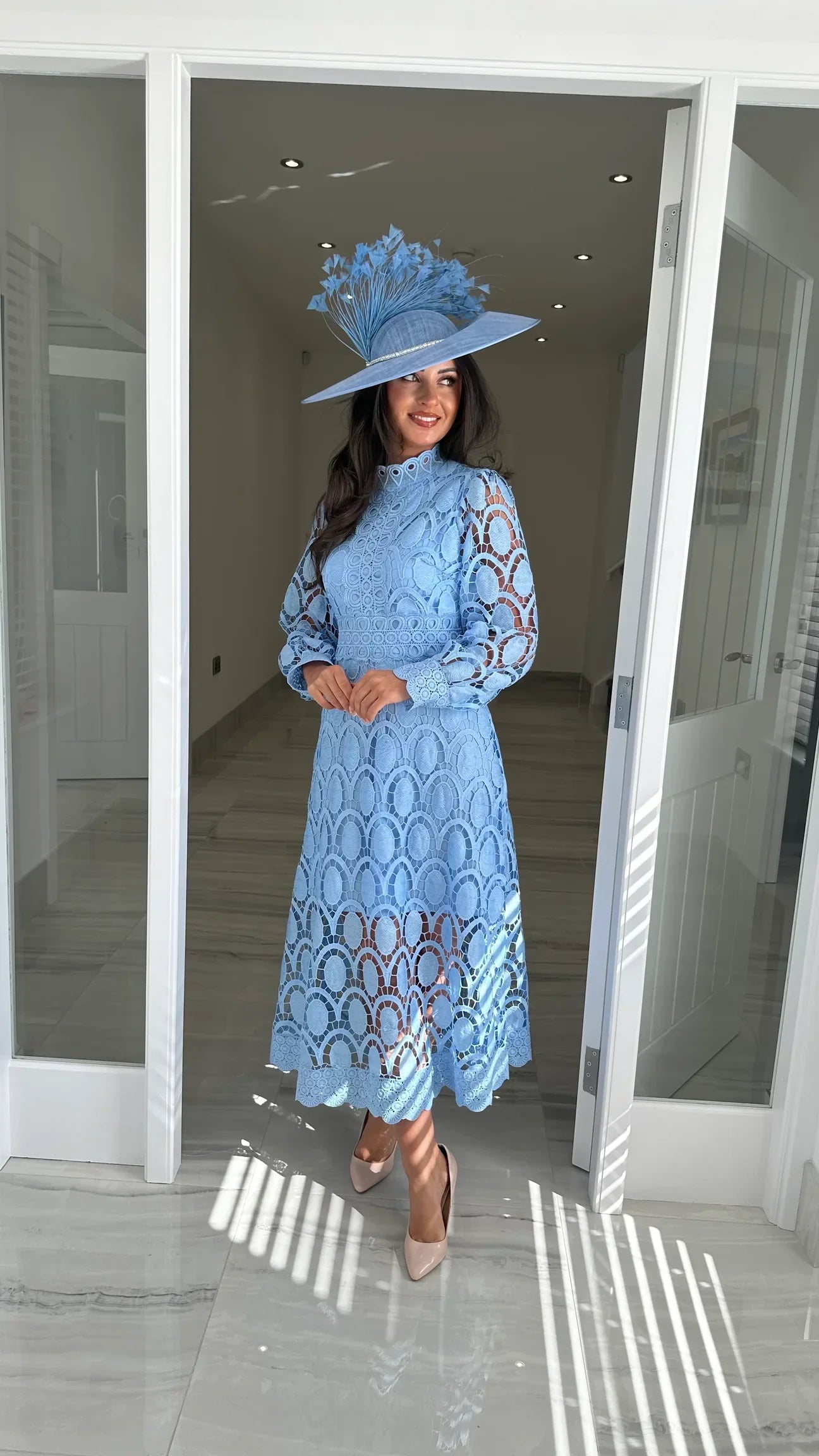 Alicia | Long Sleeve Lace Dress