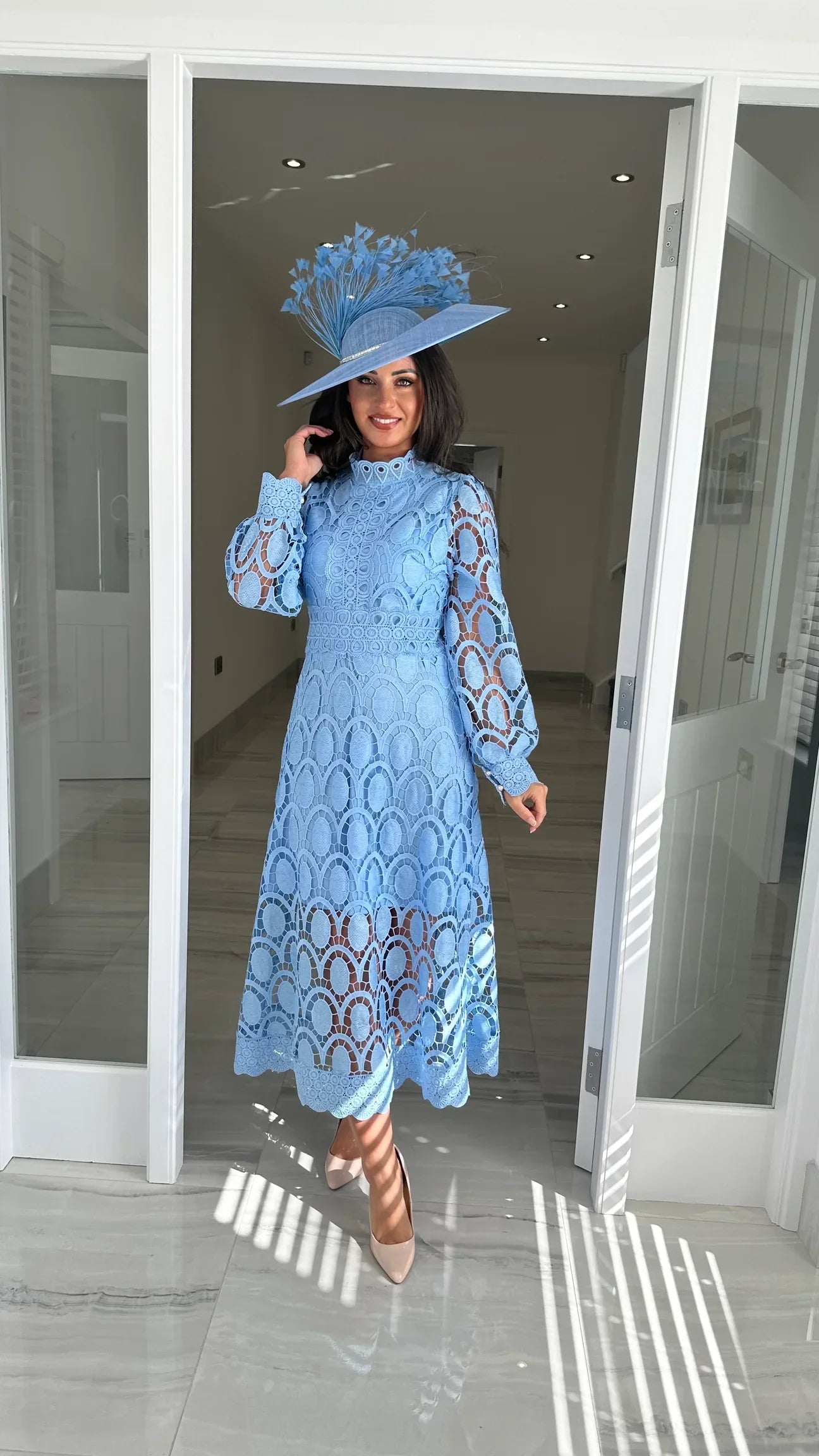 Alicia | Long Sleeve Lace Dress