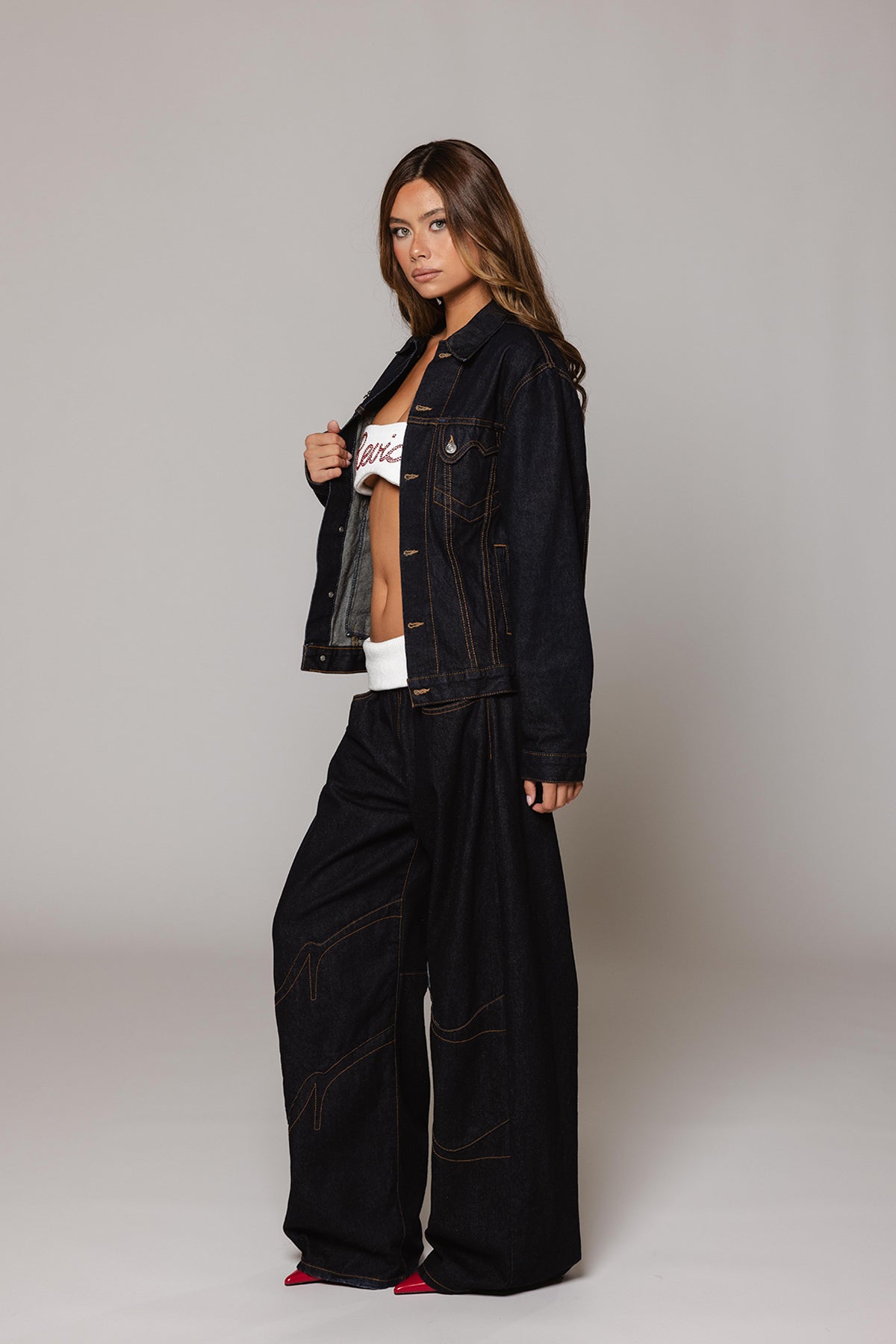 Lara Low Waistband Jeans