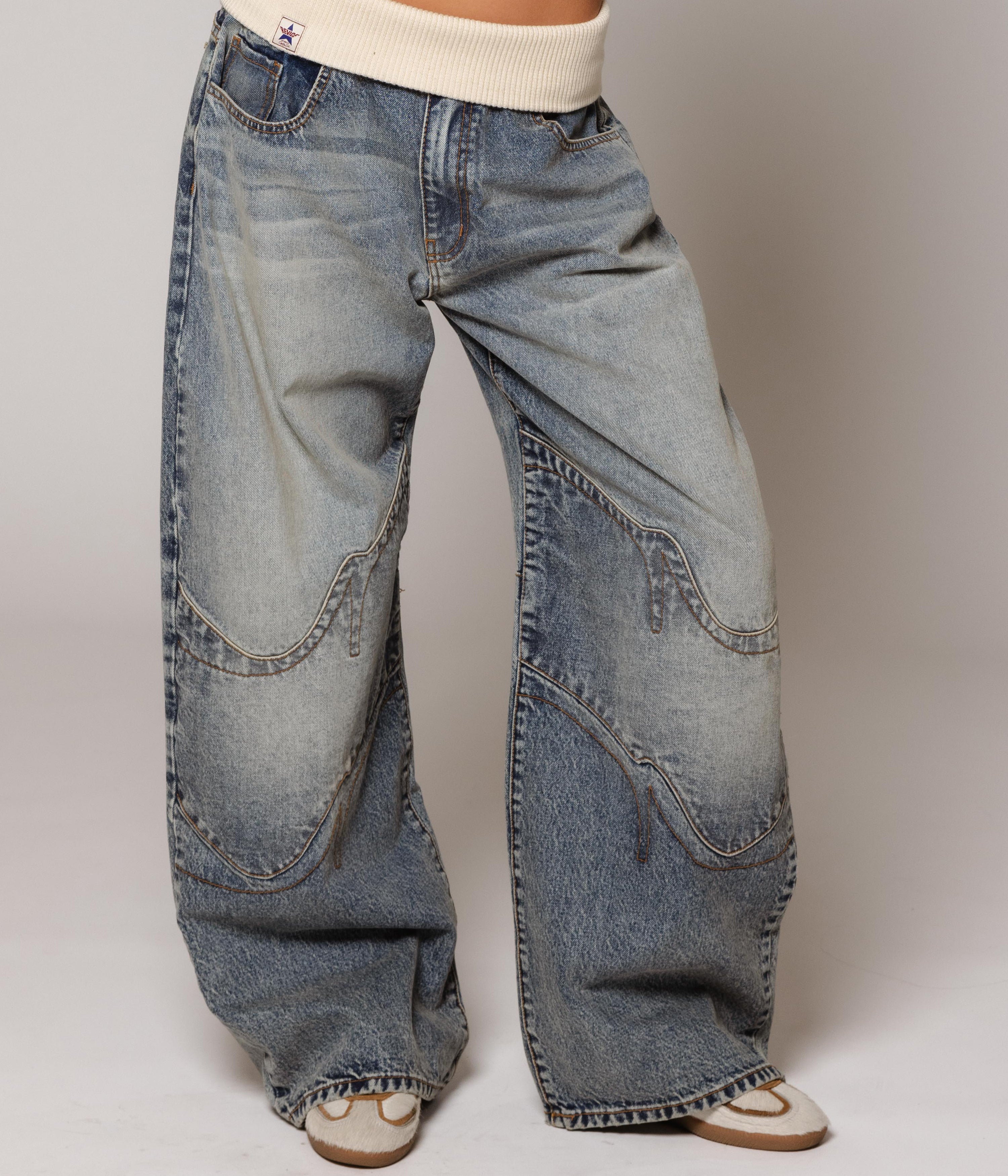 Lara Low Waistband Jeans
