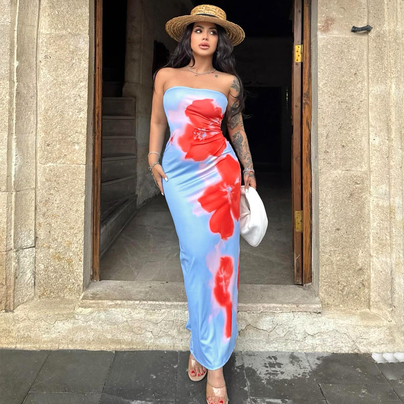 Flower Maxi Dress