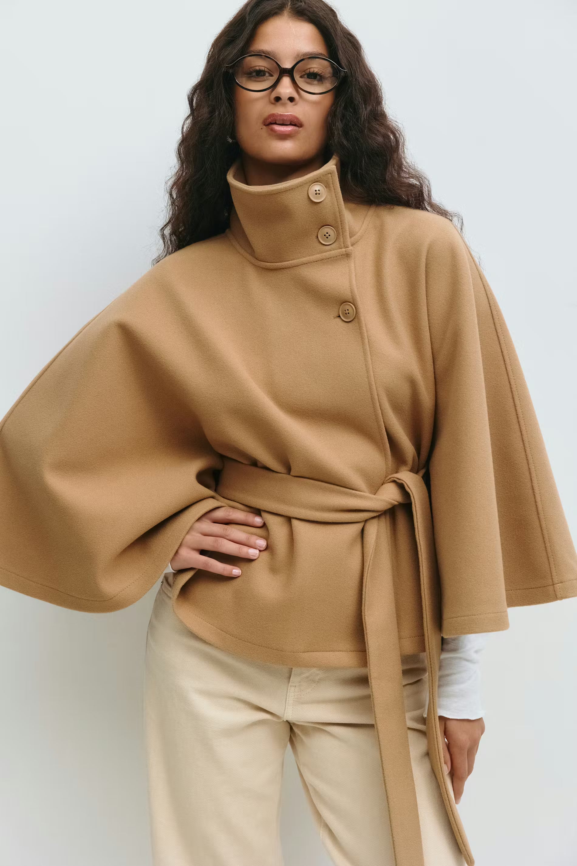 Belt Cape Jacket